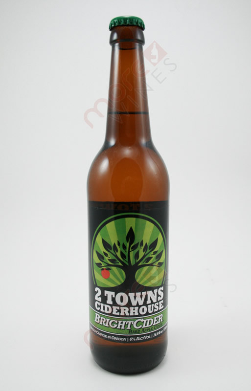 2 Towns Ciderhouse BrightCider Hard Apple Cider 500ml MoreWines