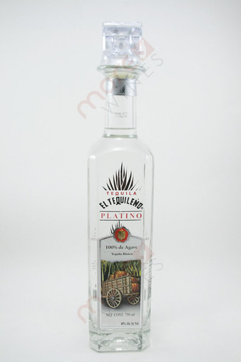 El Tequileno Platino Blanco Tequila 750ml 