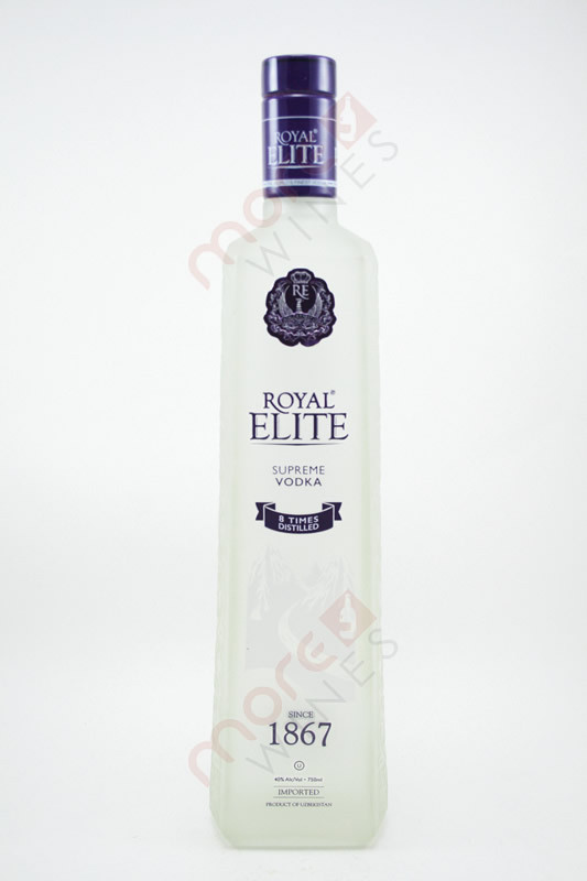 Royal Elite Vodka 8 Times Distilled 750ml - MoreWines