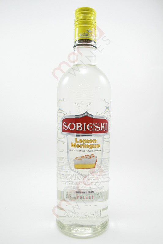 Sobieski Lemon Meringue Flavored Vodka 750ml - MoreWines