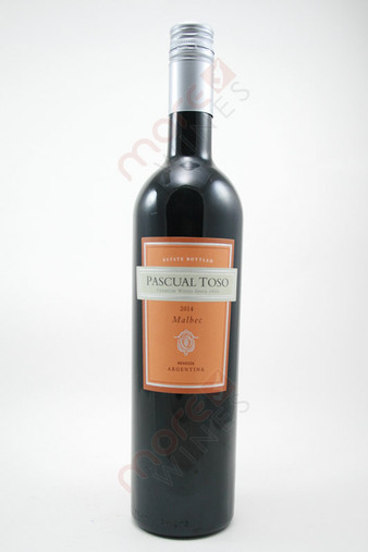 Pascual Toso Malbec 2014 750ml - MoreWines