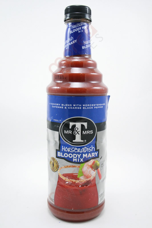 Mr & Mrs T Horseradish Bloody Mary Mix 1L - MoreWines