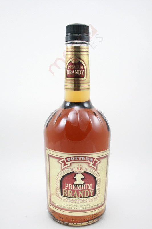 Potter's Premium Brandy 750ml MoreWines
