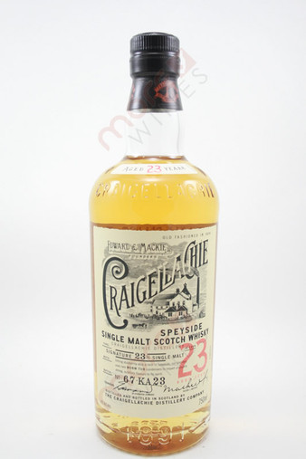 Craigellachie 23 Year Old Single Malt Scotch Whisky 750ml