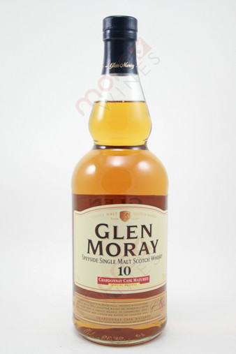 Glen Moray Chardonnay Cask Matured 10 Year Old Single Malt Scotch