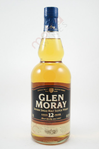 Glen Moray 12 Year Old Single Malt Scotch Whisky 750ml