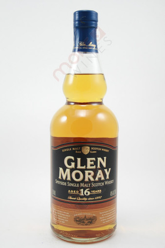 Glen Moray 16 Year Old Single Malt Scotch Whisky 750ml