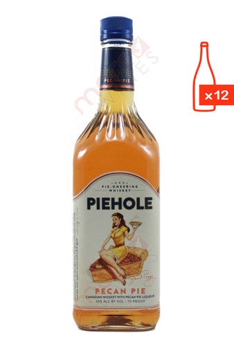 Piehole Pecan Pie Flavored Whiskey 1L (Case of 12) FREE SHIP $13.99/Bottle