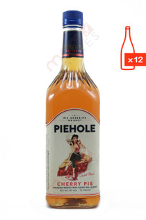 Piehole Cherry Pie Flavored Whiskey 1L (Case of 12) FREE SHIP $13.99/Bottle