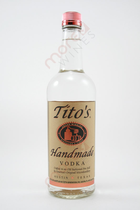 Tito's Handmade Vodka 750ml MoreWines