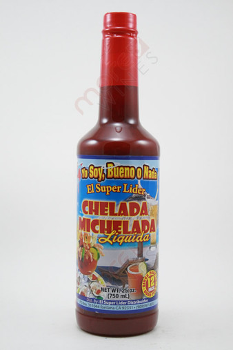 El Super Lider Chelada Michelada liquida 750ml