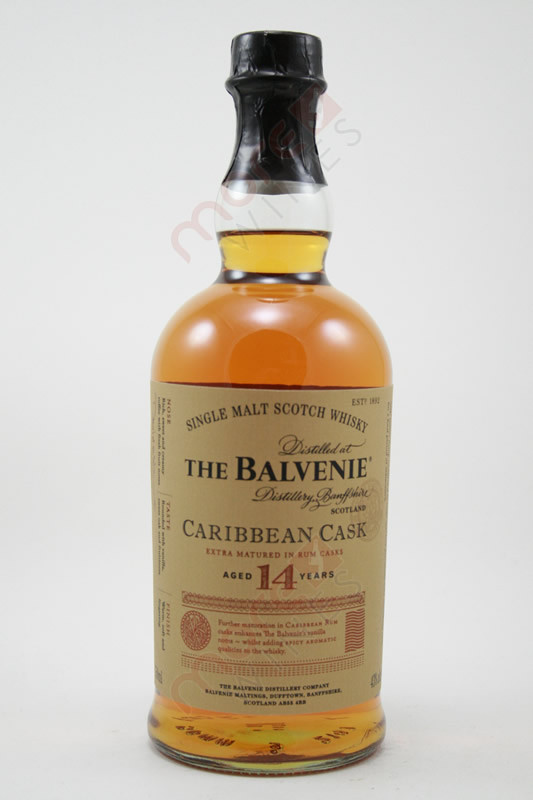 The Balvenie Caribbean Cask 14 Year Old Single Malt Scotch Whisky