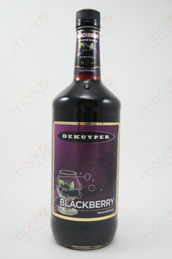 Dekuyper Blackberry Flavored Brandy 1L