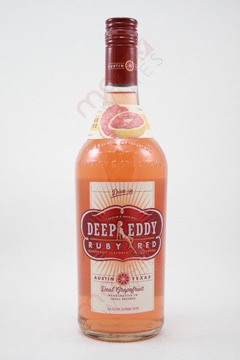 Deep Eddy Ruby Red Real Grapefruit Vodka 750ml