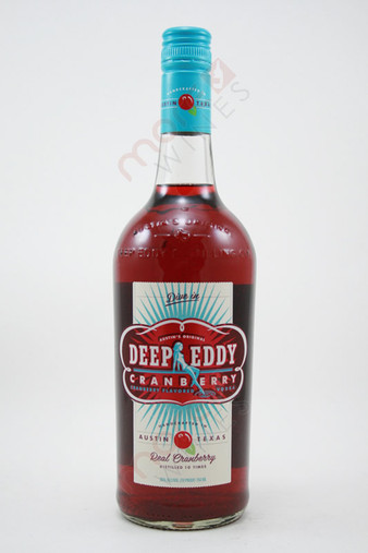 Deep Eddy Cranberry Flavored Vodka 750ml