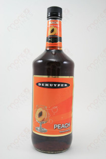Dekuyper Peach Flavored Brandy 1L