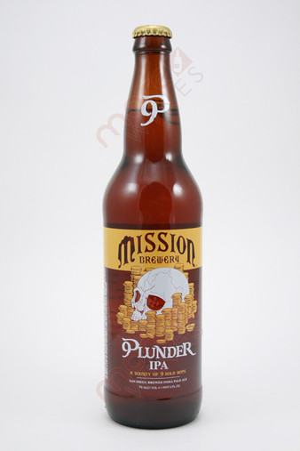 Mission Brewery Plunder IPA 22fl oz