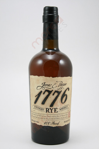 James E. Pepper 1776 Straight Rye Whisky 750ml