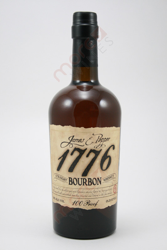 James E. Pepper 1776 Straight Bourbon Whisky 750ml - MoreWines | Whisky