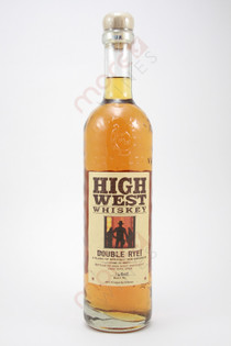 High West Distillery Double Rye Straight Rye Whiskey 750ml