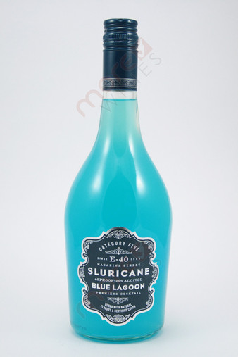 Category Five E-40 Sluricane Blue Lagoon 750ml