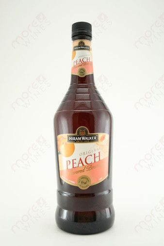 Hiram Walker Peach Flavored Brandy 1L