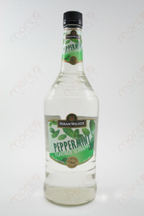 Hiram Walker Peppermint Flavored schnapps 60 proof 1L