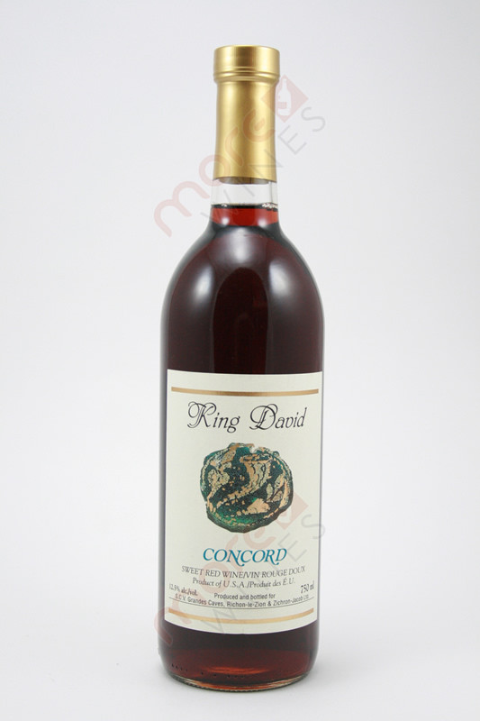 Carmel King David Concorde 750ml - MoreWines