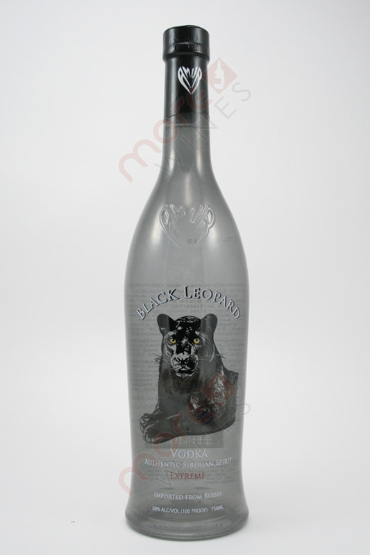 AmurSpirits Black Leopard Vodka 750ml - MoreWines