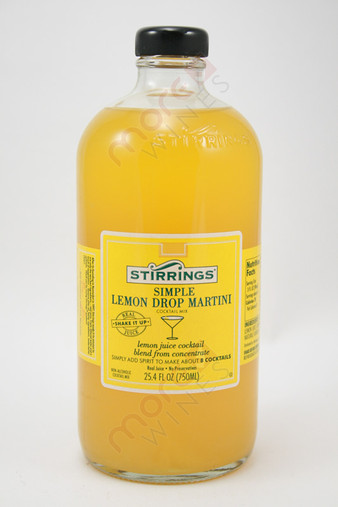 Stirrings Simple Lemon Drop Martini Mix 750ml
