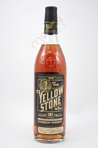 Yellowstone Limited Edition 2016 7 Year Old Kentucky Straight Bourbon Whiskey 101 Proof 750ml
