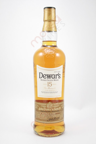 Dewar's The Monarch 15 Year Old Blended Malt Scotch Whisky 750ml 