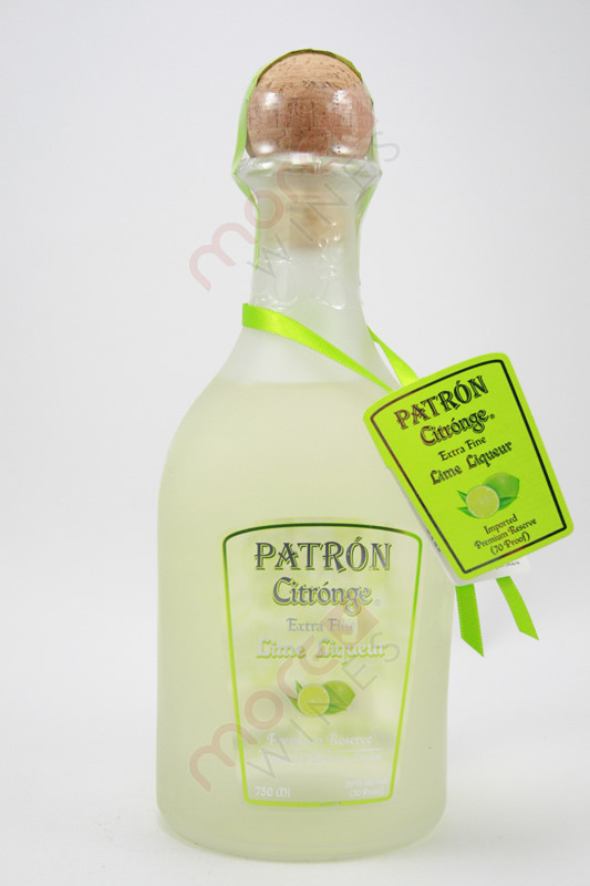 Patron Citronge Extra Fine Lime Liqueur 750ml MoreWines