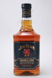 Jim Beam Double Oak Twice Barreled Straight Bourbon Whiskey 750ml
