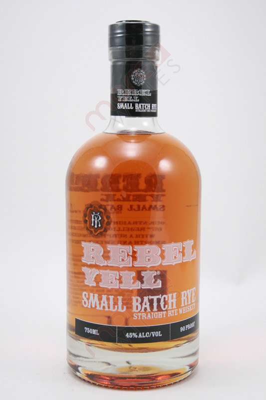 Rebel Yell Small Batch Straight Rye Whiskey 750ml - MoreWines