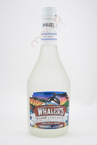 Whaler's Killer Coconut Rum 750ml