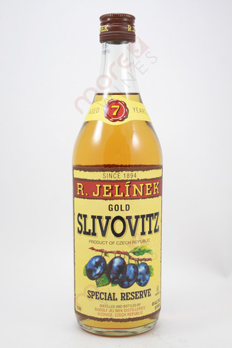 R. Jelinek Slivovitz Kosher Gold Plum Brandy 750ml