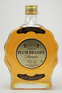  R. Jelinek Slivovitz Gold Plum Brandy Aged 10 Years 750ml 