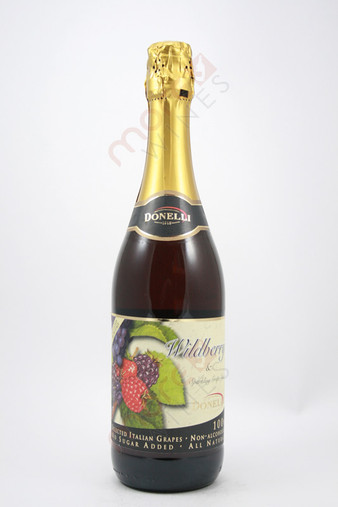 Donelli Wildberry & Sparkling Grape Juice Non-Alcoholic 750ml