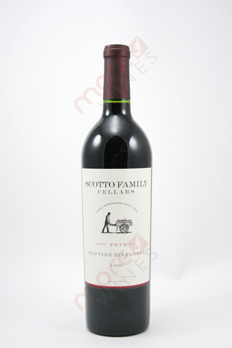 Scotto Family Cellars Old Vine Zinfandel 2012 750ml - MoreWines