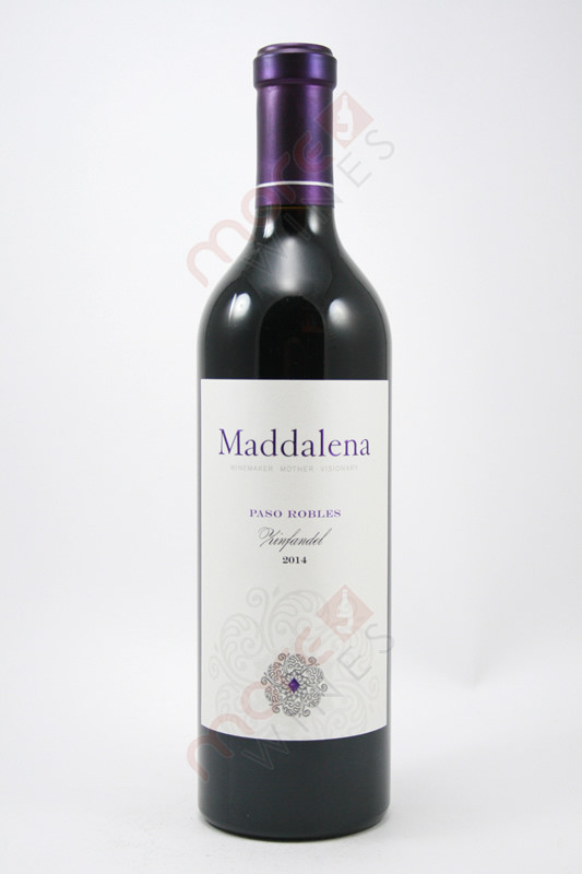 Maddalena Paso Robles Zinfandel 2014 750ml - MoreWines