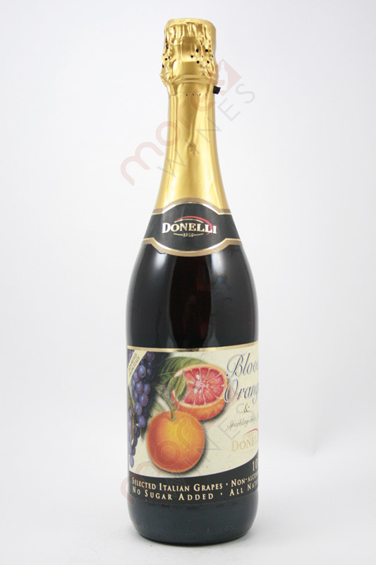 Donelli Blood Orange & Sparkling Grape Juice NonAlcoholic 750ml