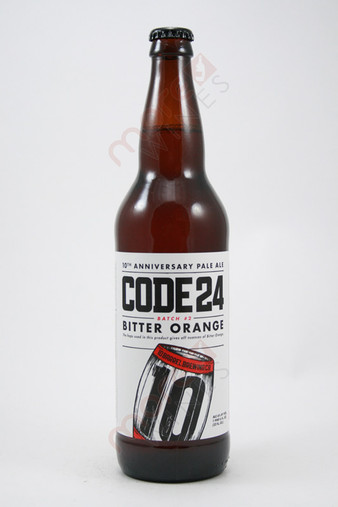 10 Barrel Code 24 Bitter Orange Pale Ale 22fl oz