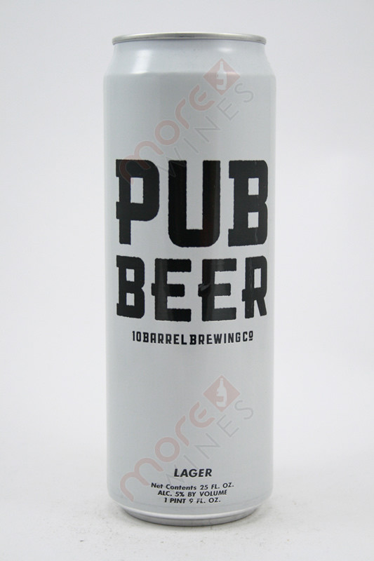 10 Barrel Brewing Pub Beer 25fl oz - MoreWines