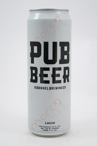 10 Barrel Brewing Pub Beer 25fl oz 
