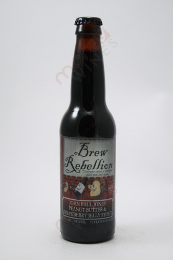 Brew Rebellion John Paul Jones Peanut Butter & Strawberry Jelly Stout 12fl oz