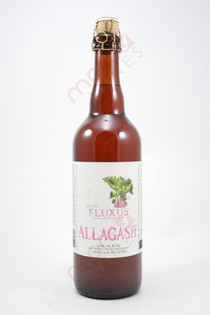 Allagash Fluxus Saison Ale with Rhubarb 2017 750ml