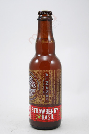 Almanac Farm To Barrel Sour Strawberry & Basil 375ml