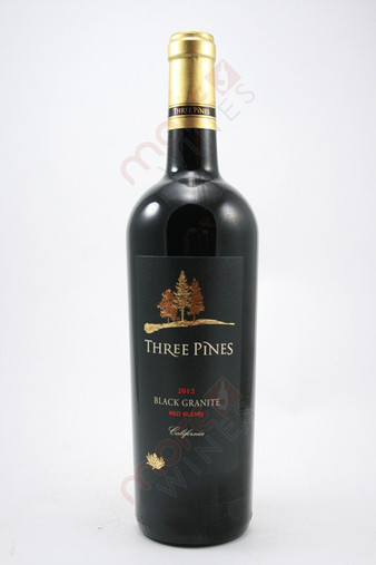 San Antonio Three Pines Black Granite Red Blend 2012 750ml