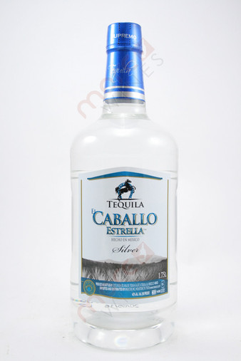 El Caballo Estrella Silver Tequila 1.75L